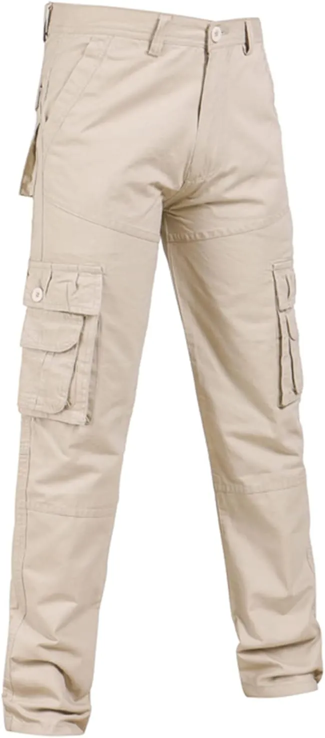 Dademeo Tactical Cargo Pants for Men Stretch Relaxed Fit Outdoor Work Pants Military Ripstop Casual Combat Assault Trousers