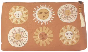 Danica Studio Soleil Large Linen Cosmetic Bag