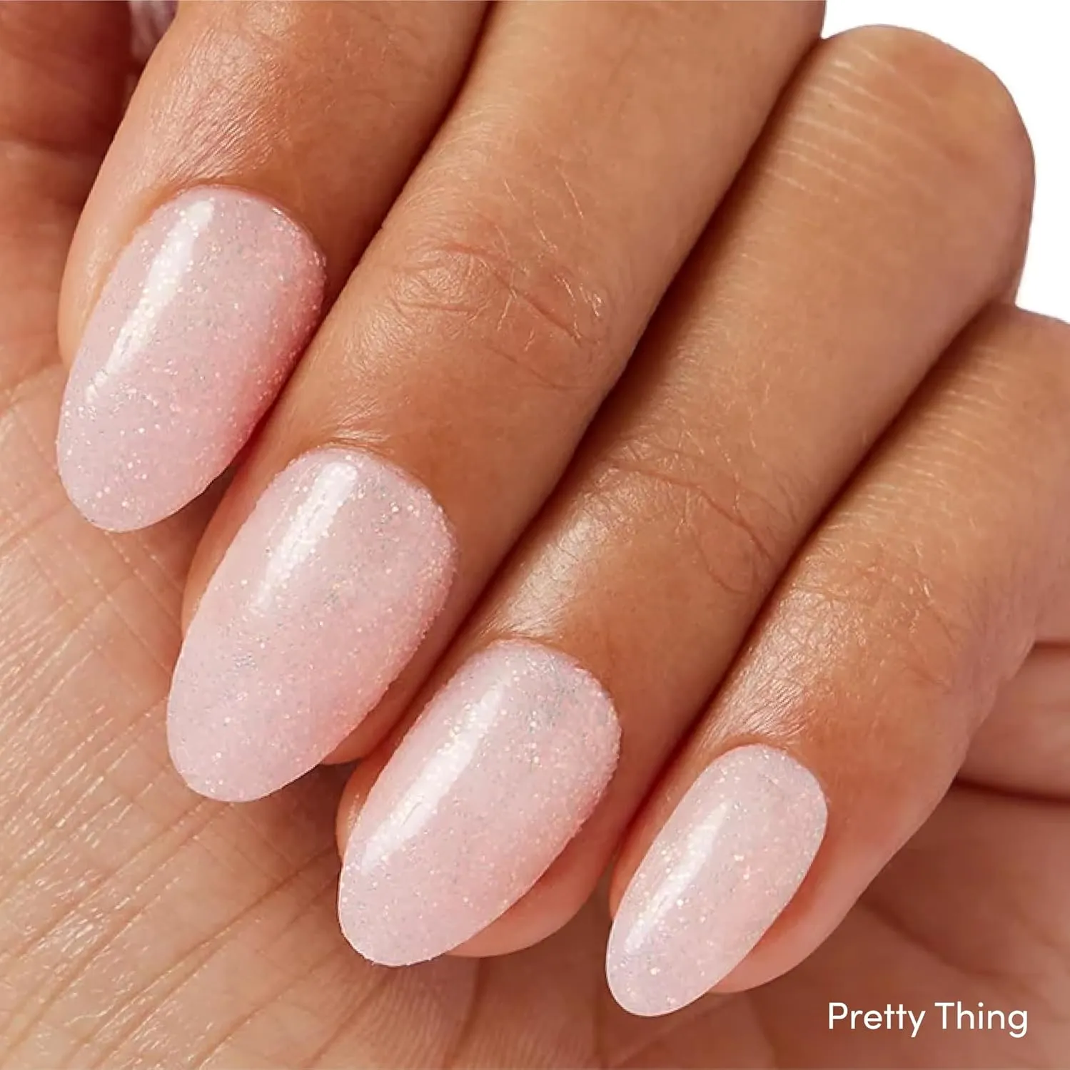 Dashing Diva Magic Press Premium Nail Bundle - Pretty Little Pinks Collection- Press On Nails- Pretty Thing & Rosewater Glaze Almond - Long Lasting Gel - Lasts Up to 7 Days - 2 Sets