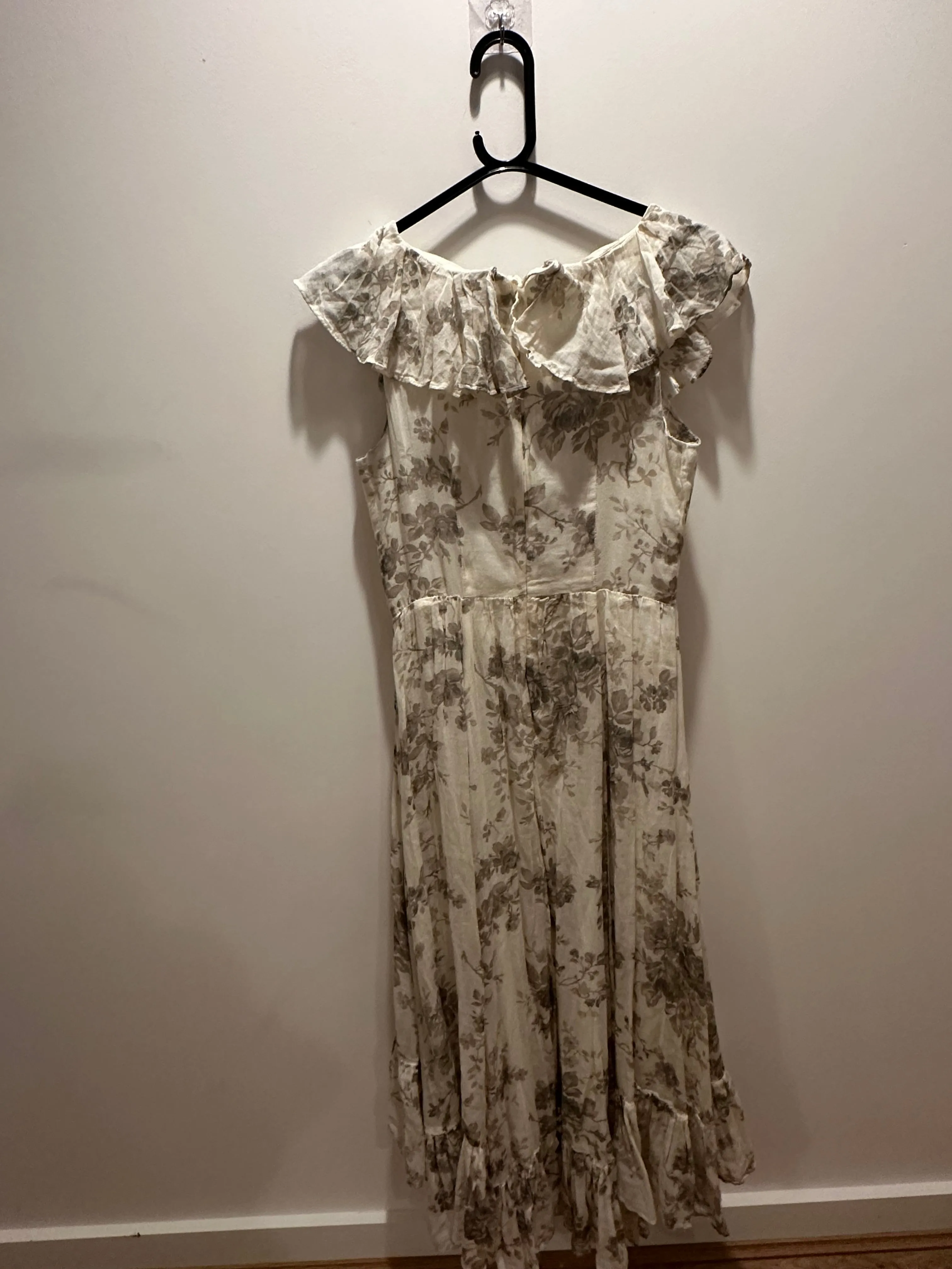 Denim & Supply Ralph Lauren Women New Climbing Rose Floral Hi Low Wrap dress. Size Small. Wedding/ Boho