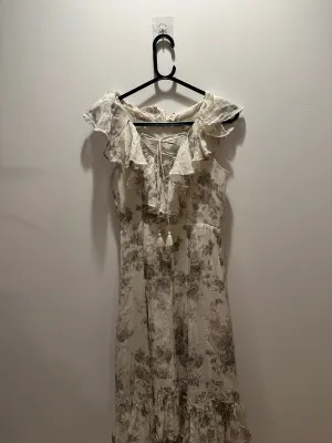 Denim & Supply Ralph Lauren Women New Climbing Rose Floral Hi Low Wrap dress. Size Small. Wedding/ Boho