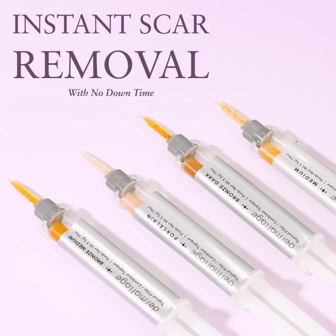Dermaflage Scar Filler Refill, 4 Applicators