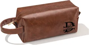 Devon Anniversary Birthday Gifts for Men, Husband Dad Grandpa Gifts from Wife Daughter, Christmas Valentines Fathers Day Ideas Gifts for Dad Husband Brother Son Mens Toiletry Travel Bag