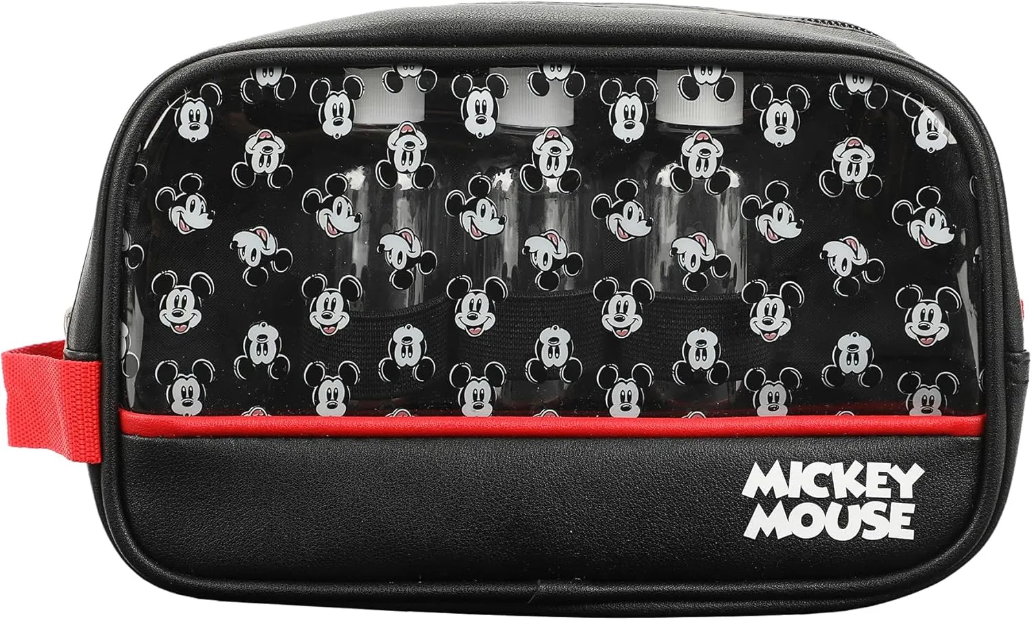 Disney Mickey Mouses 9" Dual Compartment Toiletry Bag