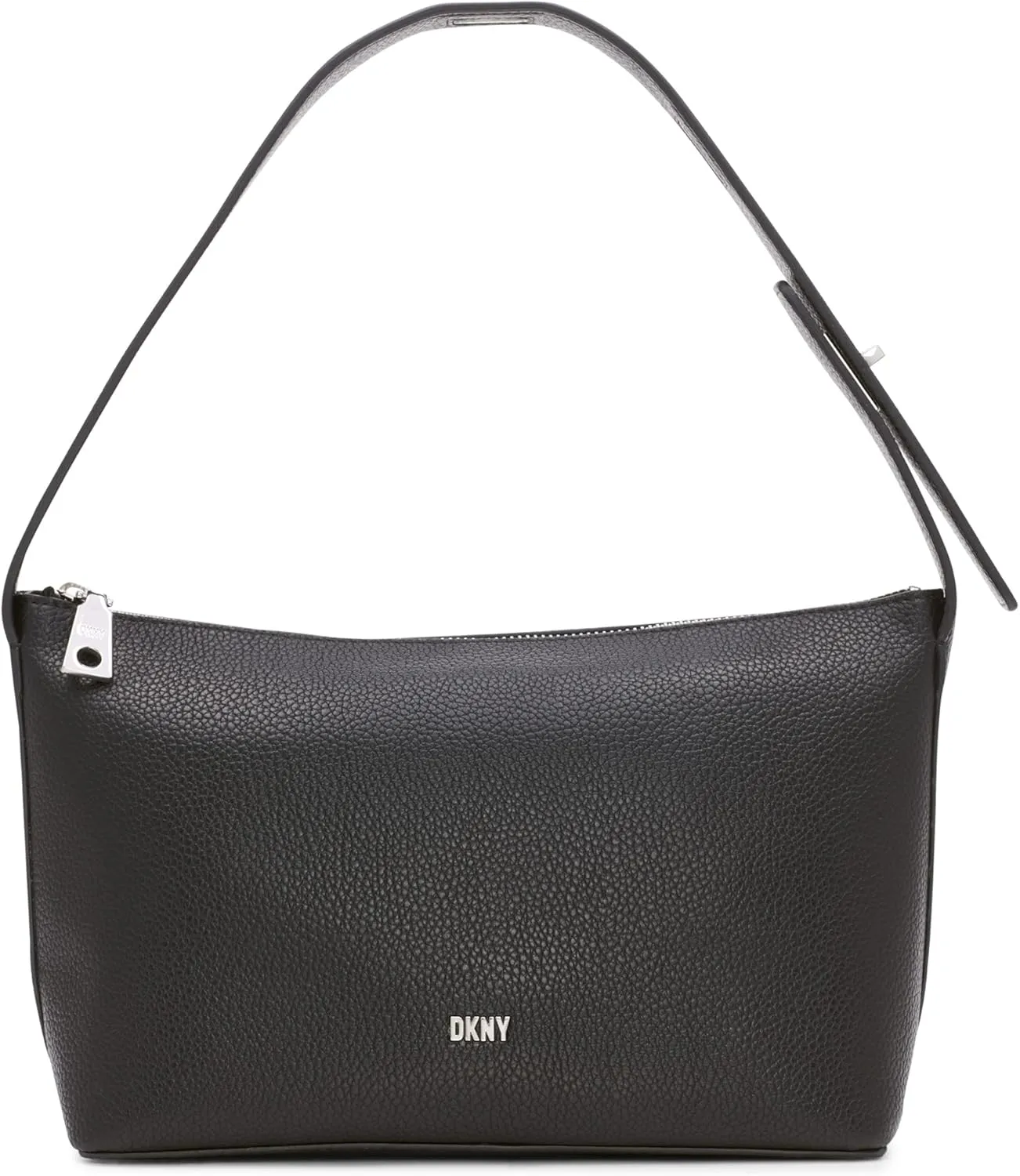 DKNY Tania Demi Shoulder Bag, Black/Silver