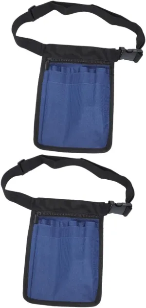 DOITOOL 2pcs Bag Organizer Pouch Storage Waist Belt Tool Nurse Medical