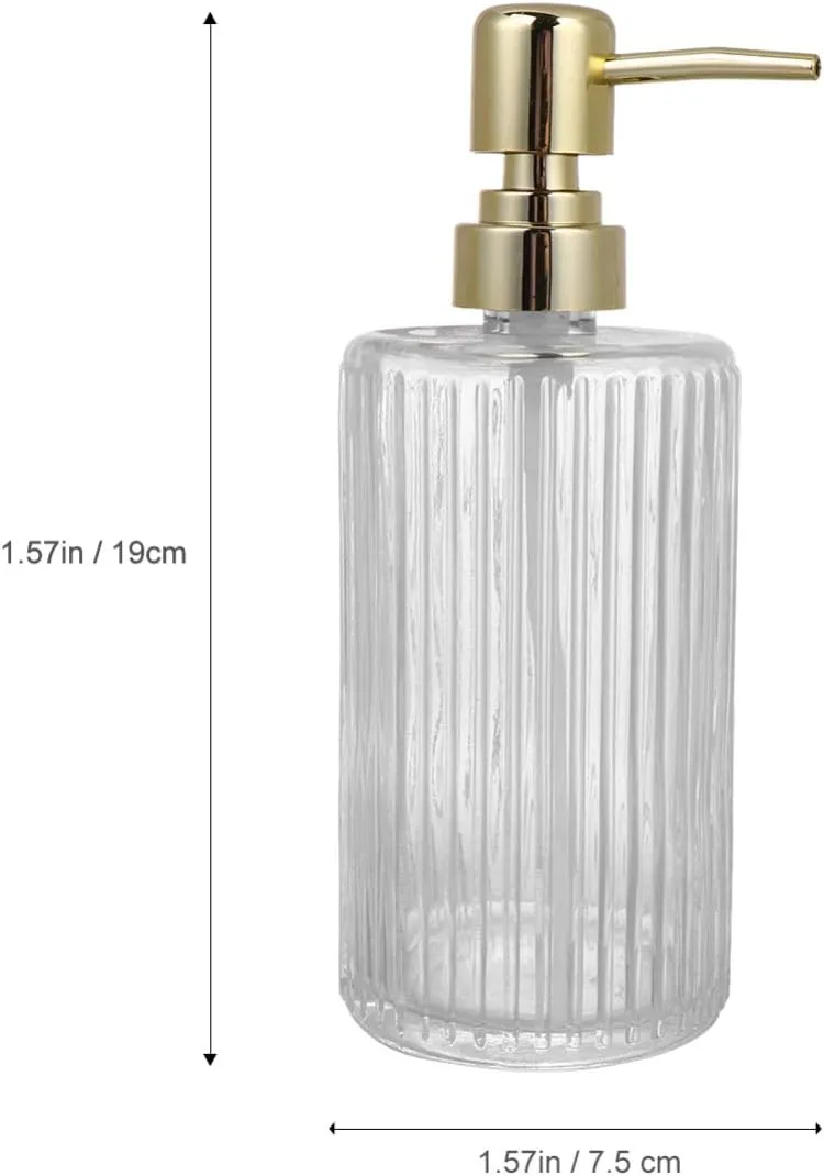 DOITOOL Travel Bottles 1 Set 2Pcs Cosmetic Bottles take a bath filling shampoo pump foaming dispenser Cosmetic bottles bottle manual liquid dispenser plastic mason jar empty bottle