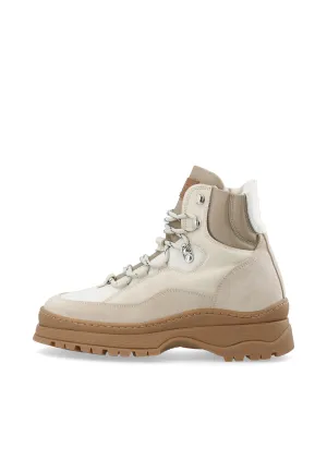 Downhill Lace-Up Boot - Beige