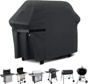 Dsoar Grill Cover, 57 Inch, Waterproof, Heavy Duty Oxford Fabric, Anti-UV Fade and Rip Resistant