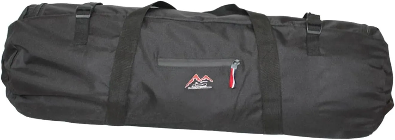 Durable Camping Tent Storage Bag Duffel Waterproof Case Picnic Outdoor Travel Bags Travel Accessories (Black 90cmx30cm L)