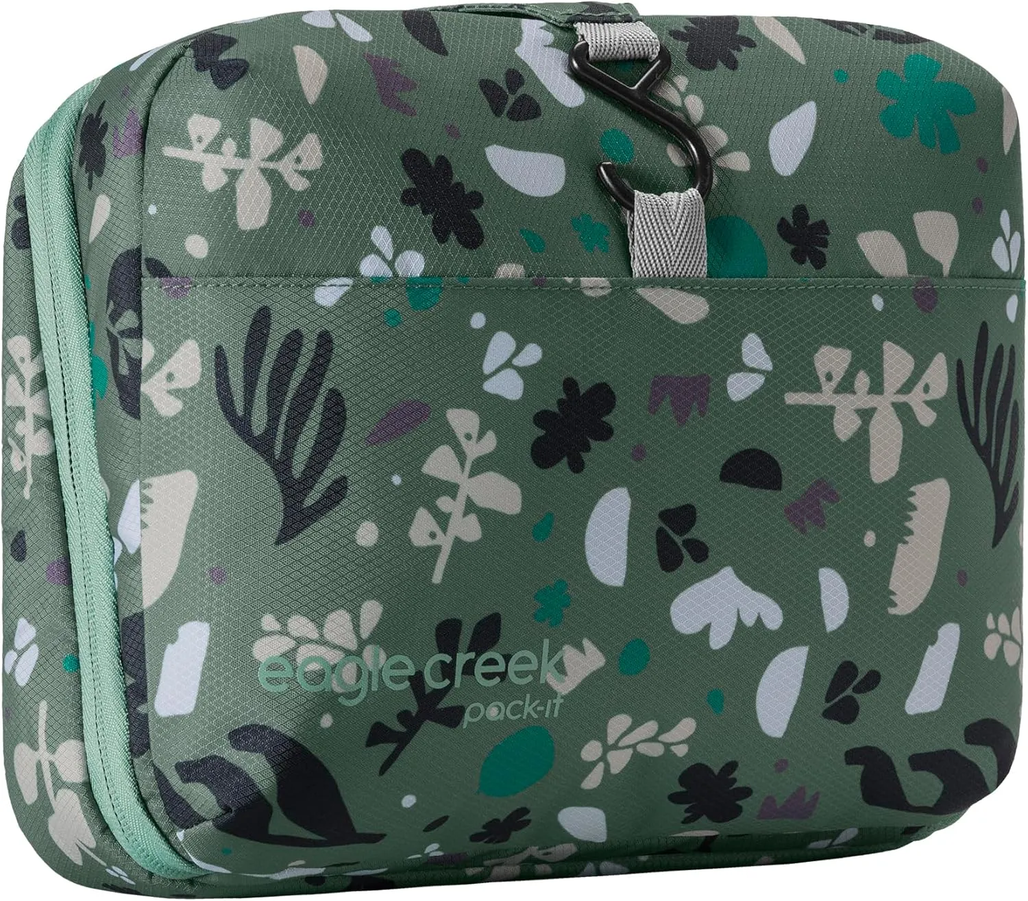 eagle creek Pack-It Hanging Toiletry Kit, Roots and Shoots: Duck Green - One Size