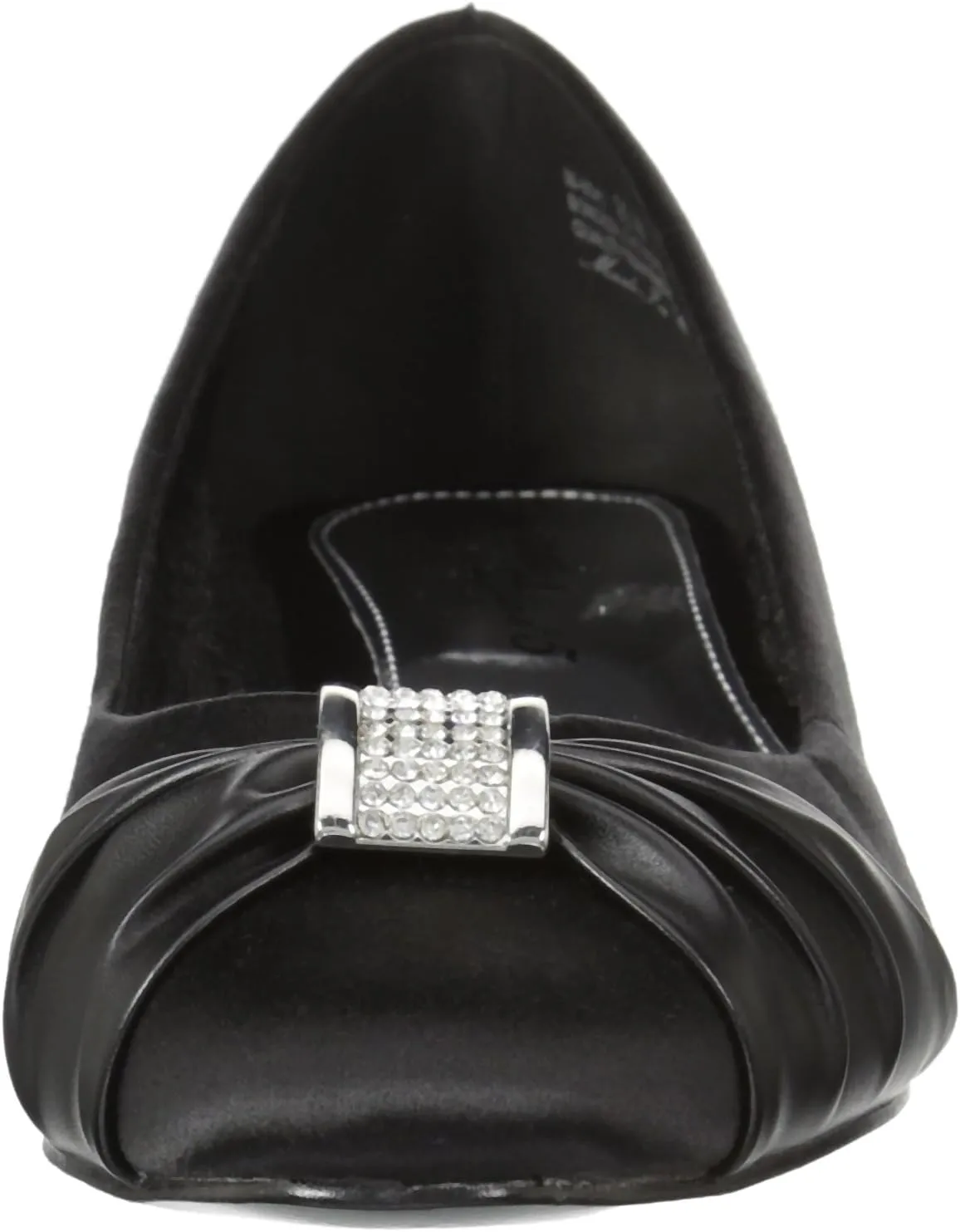 Easy Street Womens Eloise Faux Leather Dressy Block Heel