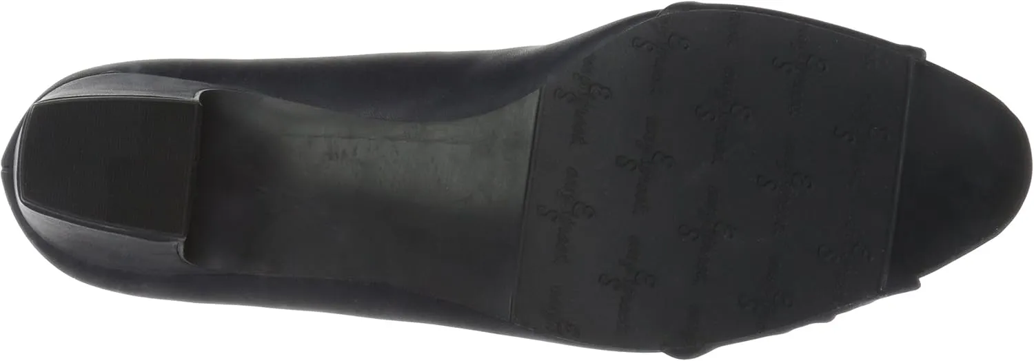 Easy Street Womens Eloise Faux Leather Dressy Block Heel