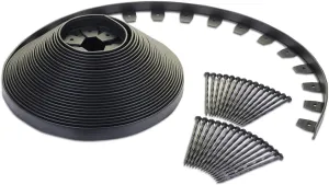 EasyFlex Heavy Duty No-Dig Edging Kit - 100ft., Black