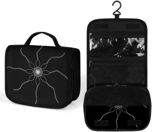 Egg Sperm Reproduction Makeup Bag Portable Hanging Organizer for Travel Wash Bags With Handle And Divider