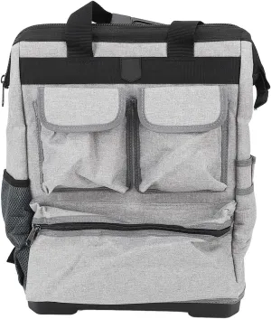 Electrician Tool Backpack, Multifunctional Oxford Cloth Tool Bag Elevator Maintenance Bag with Double Shoulder Tool Bag