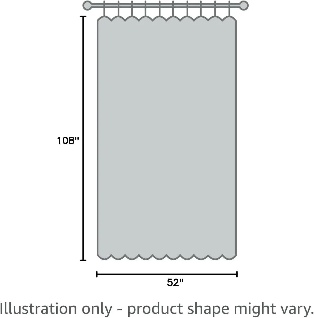 Elrene Home Fashions Brighton Windowpane Plaid Blackout Window Curtain, Living Room and Bedroom Drape with Back Tab and Rod Pocket Tabs, 52"x108", Gray, 1 Panel