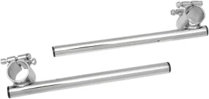 Emgo 7/8in. Steel Clip-on Handlebars - 36mm - Chrome, Handle Bar Size: 7/8in., Color: Chrome 23-93135