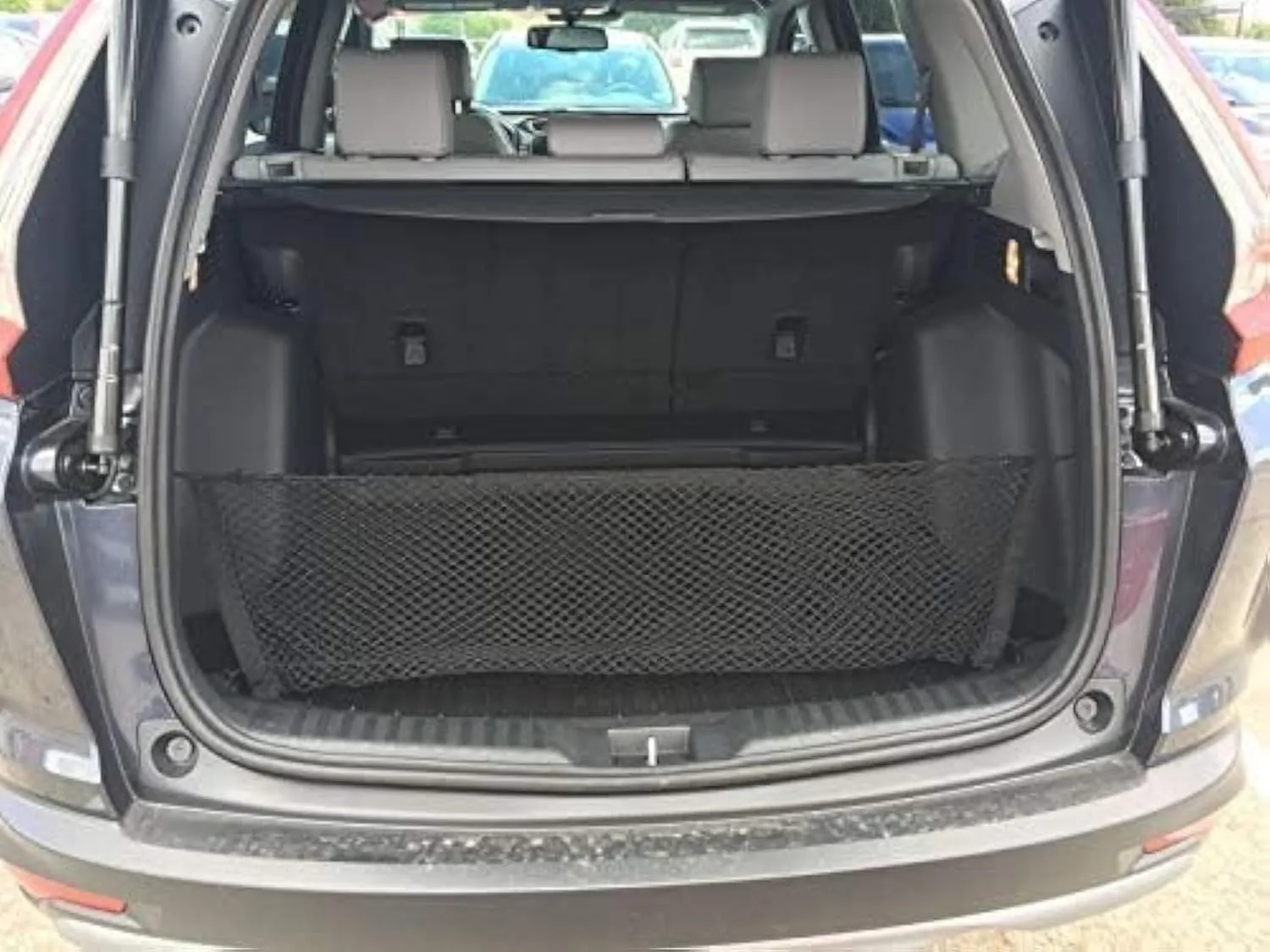 Envelope Style Automotive Elastic Trunk Cargo Net for Honda CR V 2017-2025- Premium Trunk Organizer and Storage - Luggage Net for Crossover - Car Organizer for Honda CR V 2017-2025
