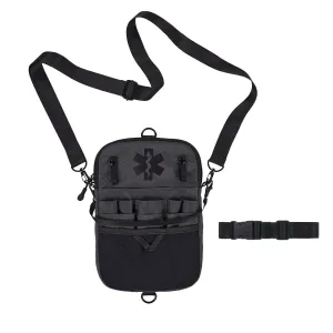 ergodyne® Arsenal 5717 Convertible Nurse Belt Bag, 10 Compartments, 7 x 10, Nylon, Black
