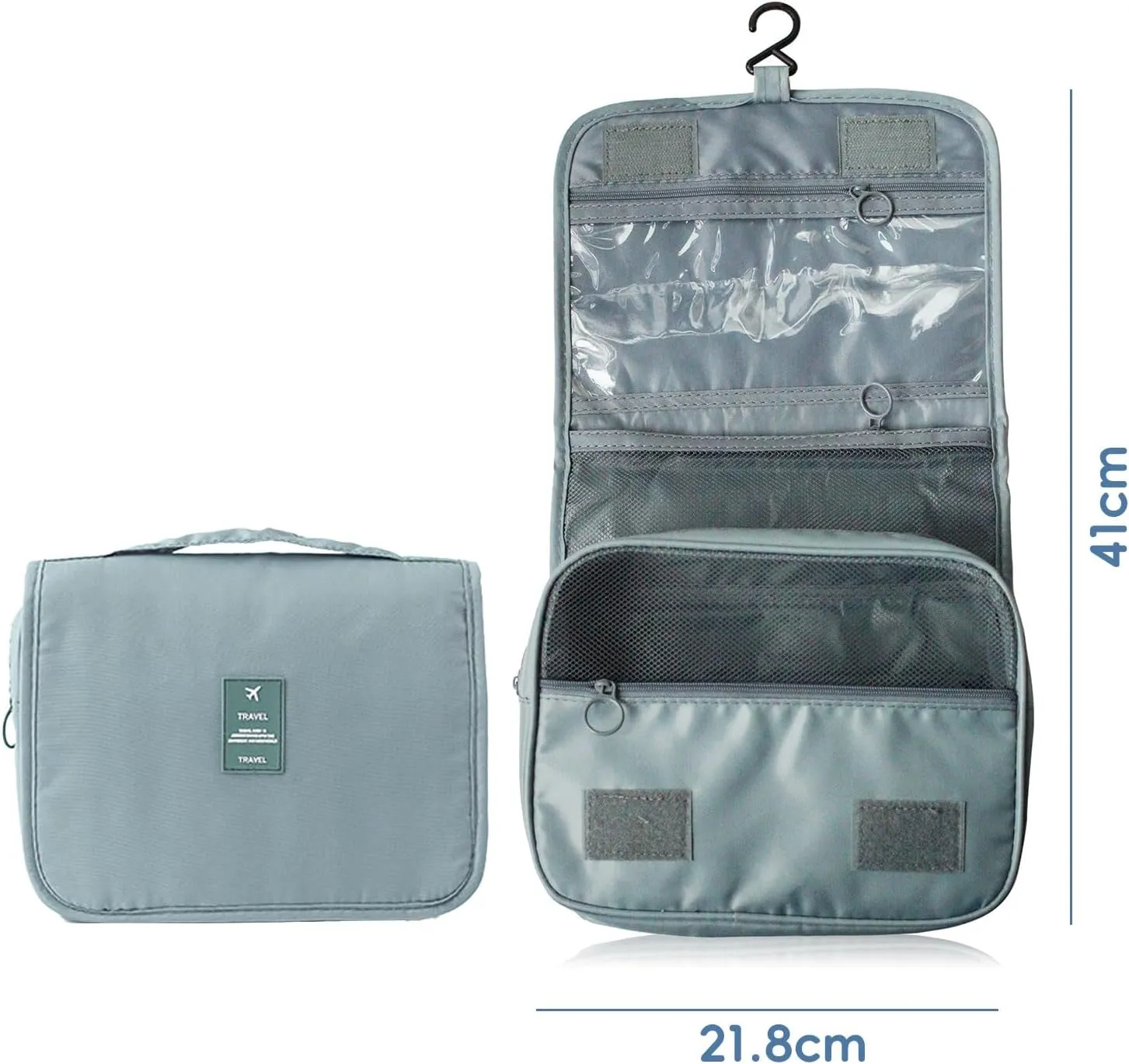 Exquisite Travel Bag for Ostomy and Colostomy Supplies - The Ultimate Choice for Post - Surgery Individuals, Featuring Hanging Setup and Stylish Covers Tailored for Women (Navy)
