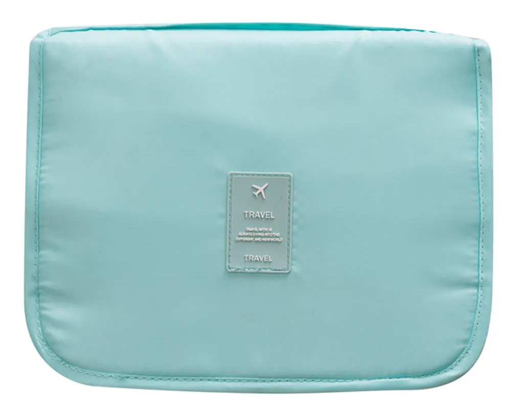 Fabric Multifunction Cosmetic Bag Portable Makeup Pouches Waterproof Travel Toiletry Pouch #19