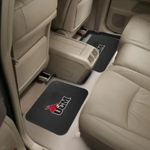 FANMATS NCAA Unisex-Adult Back Seat Car Utility Mats - 2 Piece Set
