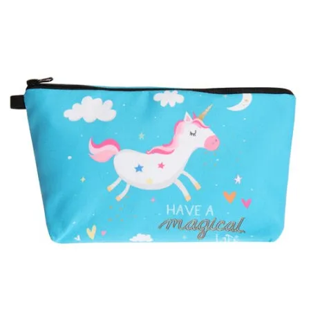 Fashion 3D Printed Cosmetic Bags