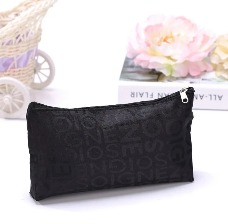 Fashion Letter Design Cosmetic Bags