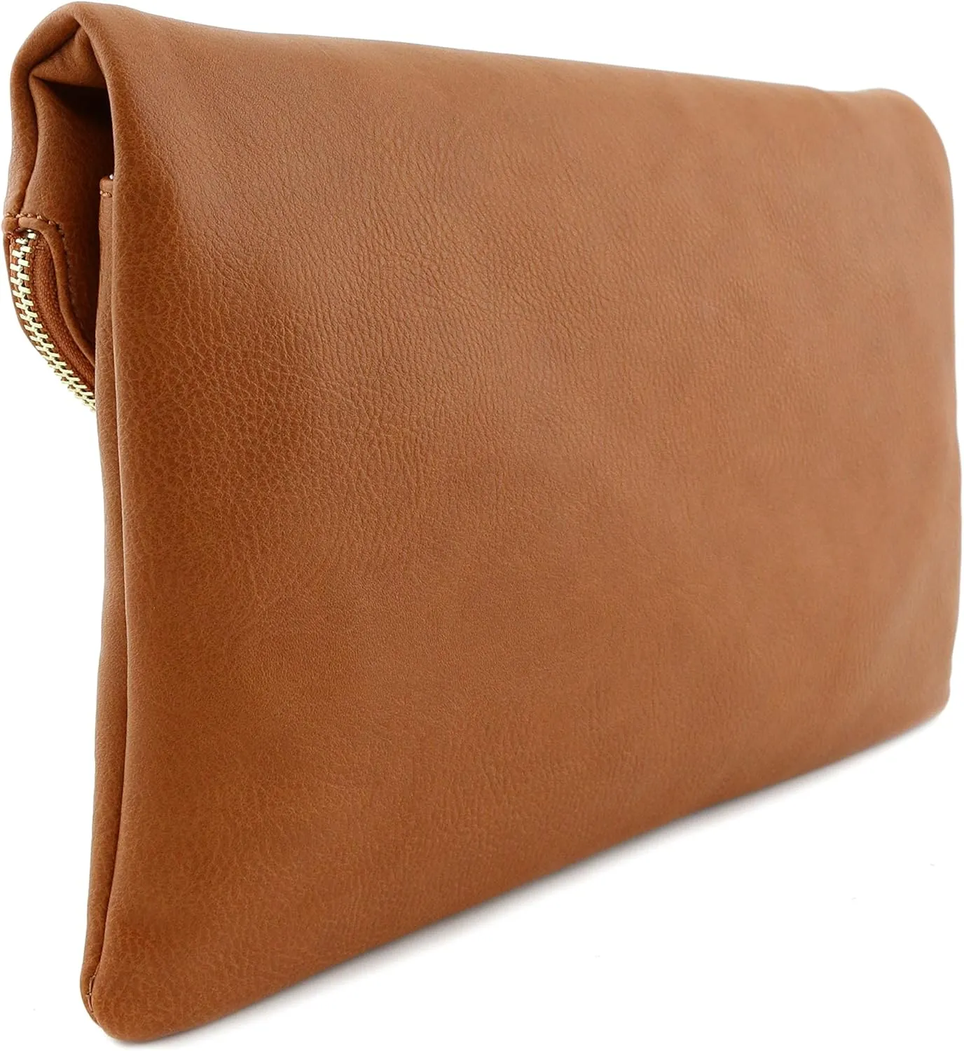 FashionPuzzle Oversized Envelope Clutch Evening Bag with Chain Strap
