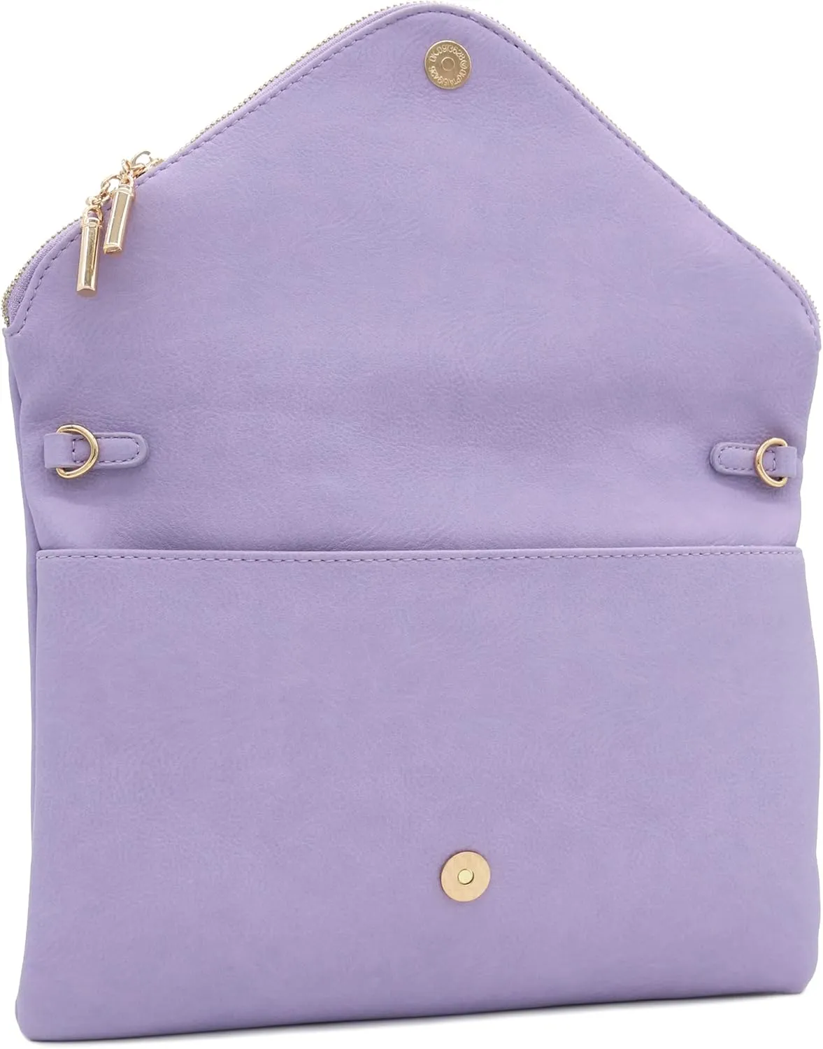 FashionPuzzle Oversized Envelope Clutch Evening Bag with Chain Strap