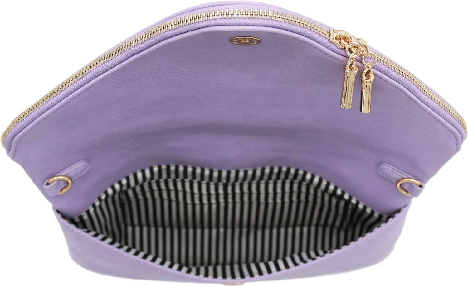 FashionPuzzle Oversized Envelope Clutch Evening Bag with Chain Strap