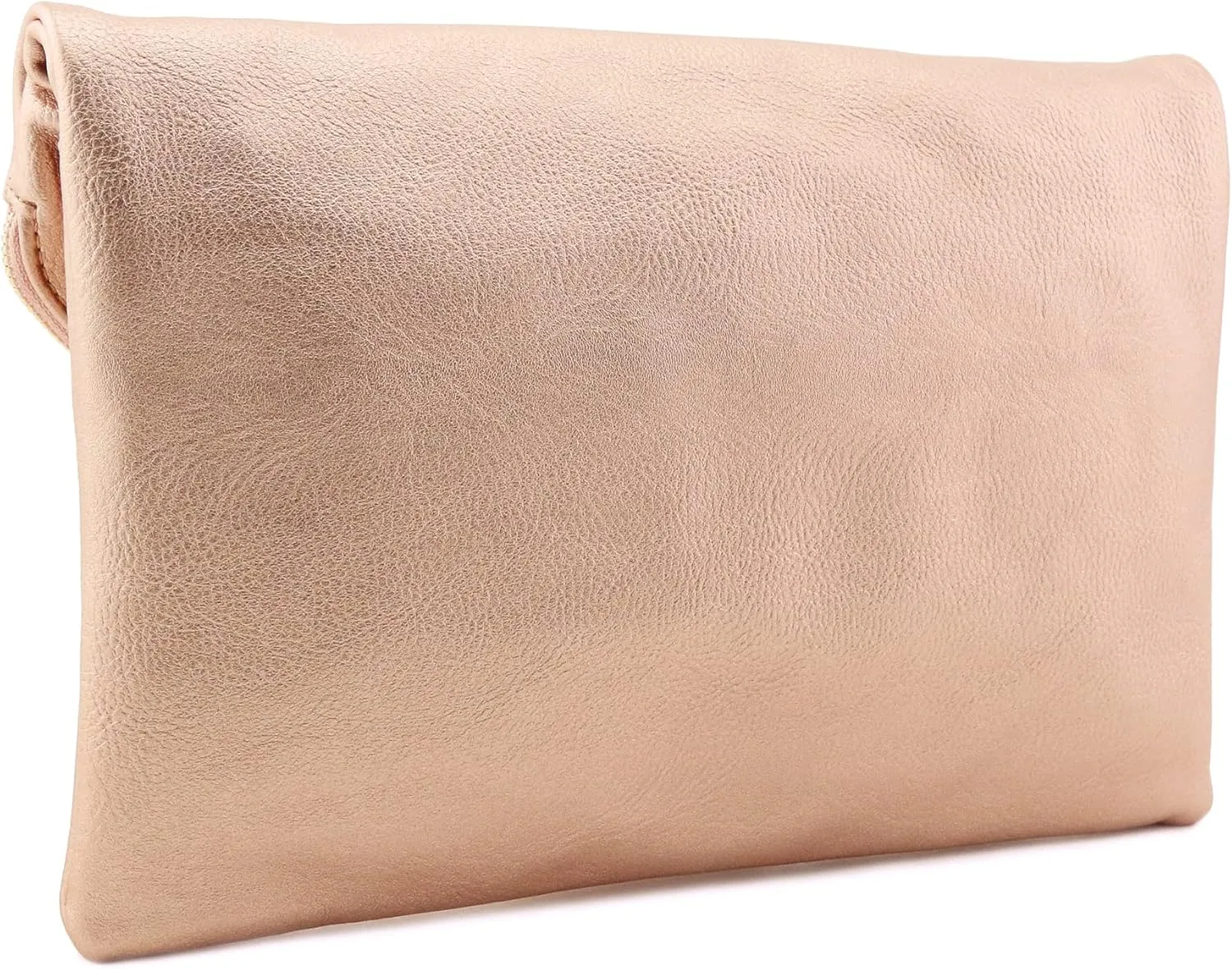 FashionPuzzle Oversized Envelope Clutch Evening Bag with Chain Strap