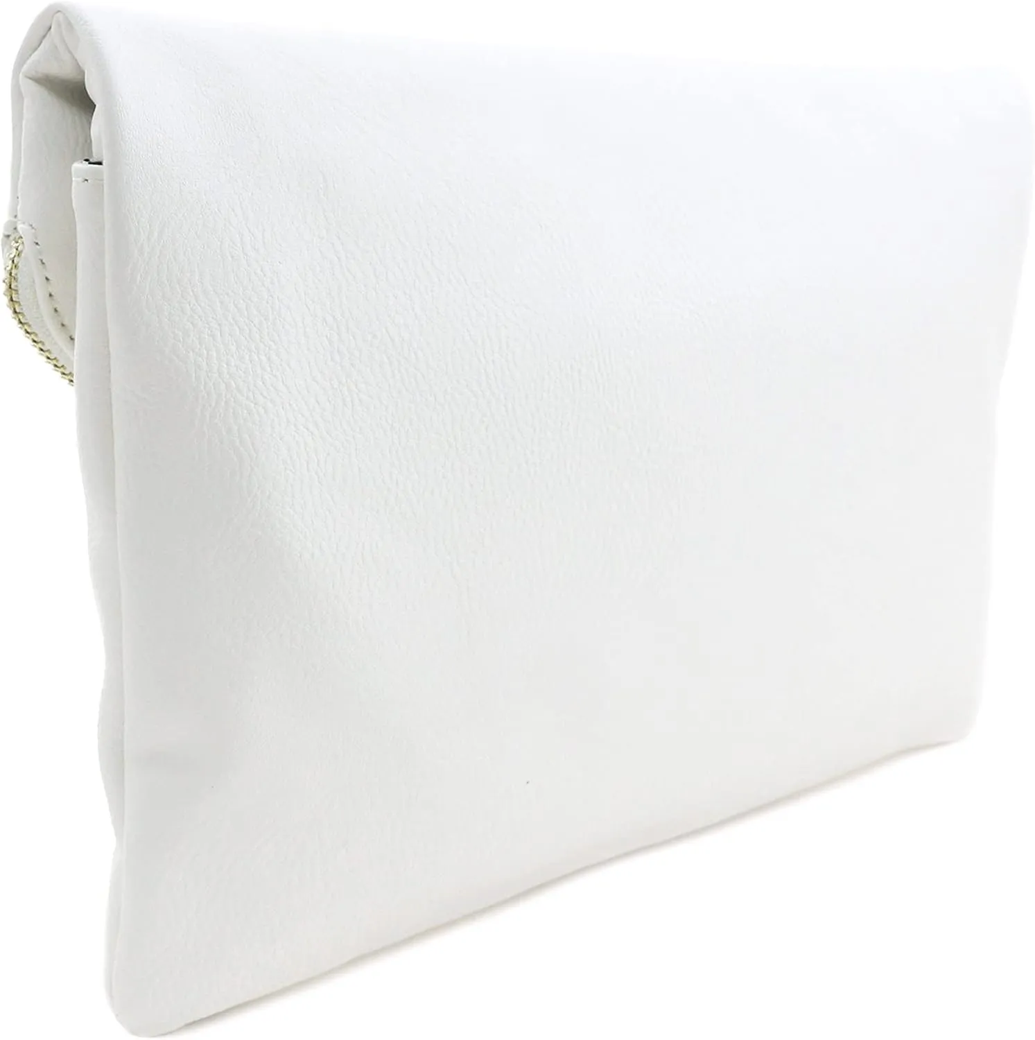 FashionPuzzle Oversized Envelope Clutch Evening Bag with Chain Strap