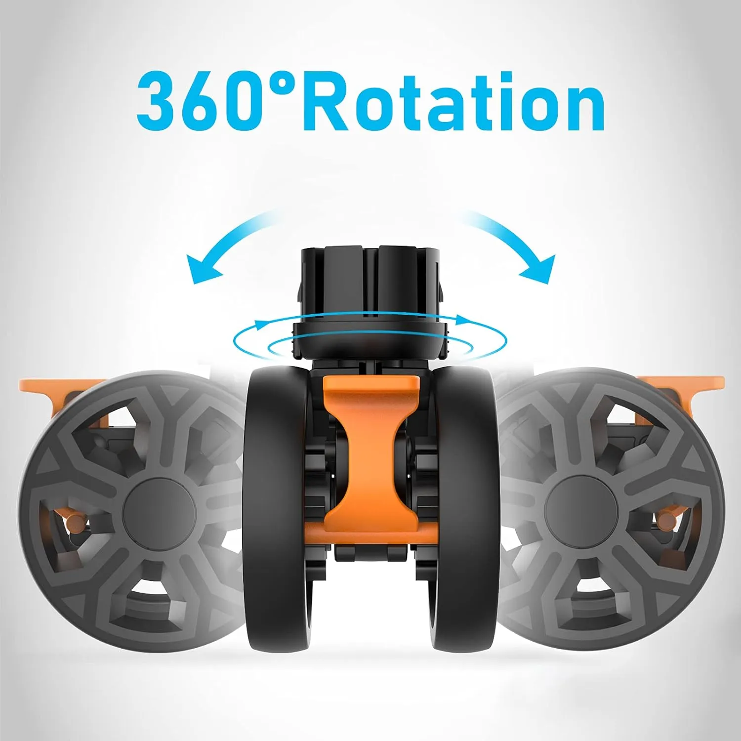 FELICON SELORSS Heavy Duty Rotation Swivel Wheels for BY06 BY06S BY06C BY10 BY10WX Folding Utility Cart Rolling Crate(Black-4PCS)