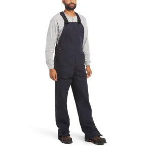 FR CANVAS UNLINED BIB - 410-Navy | Ariat 10034651