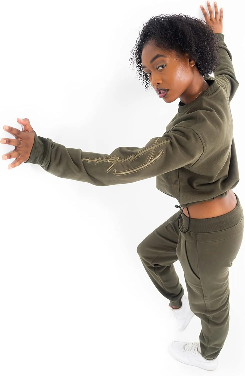 FUBU Women's Signature Logo Utility Sweatshirt