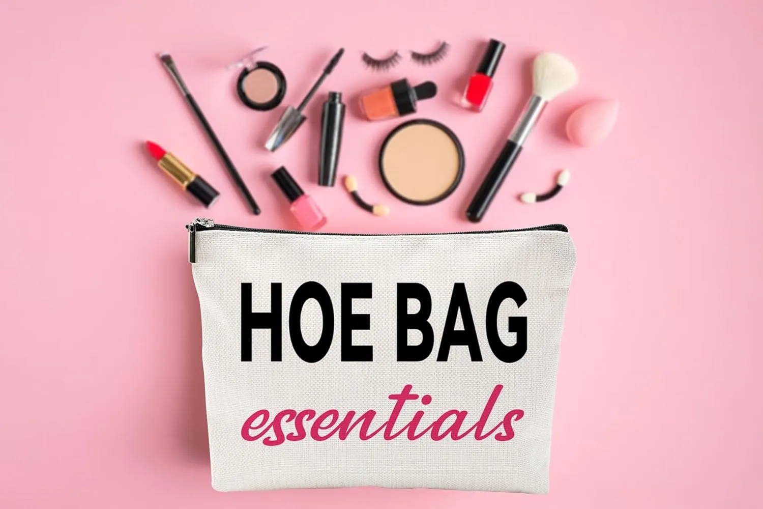 Funny Gift Pack for Women, Friends & Hostess - Cool Gifts for Girls' Birthday, Weekend Fun - Makeup Travel Bag