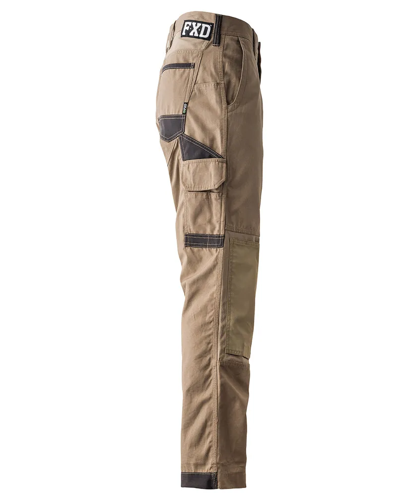FXD Men's WP-1 Original Cargo Work Pants - Khaki