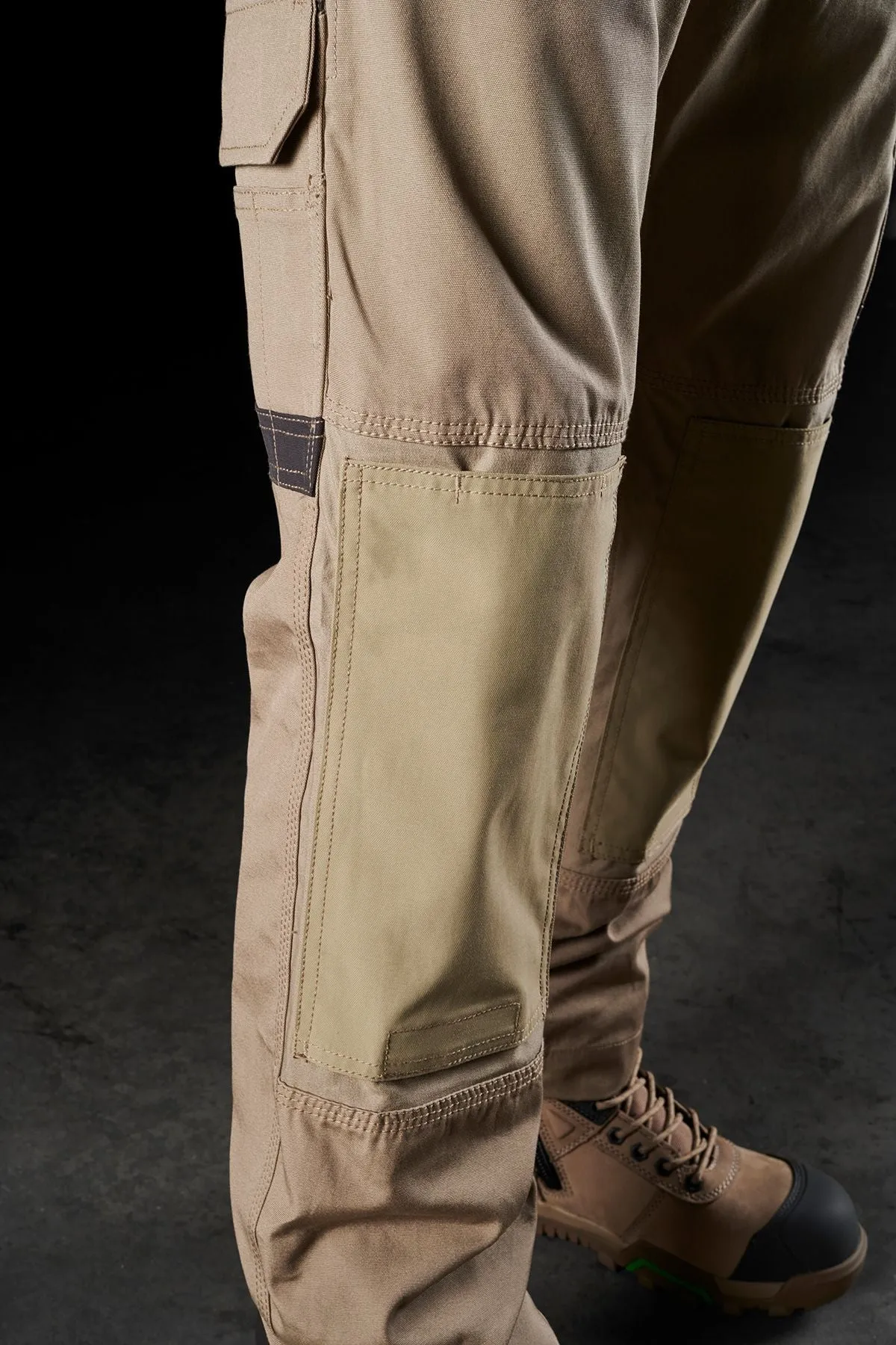 FXD Men's WP-1 Original Cargo Work Pants - Khaki
