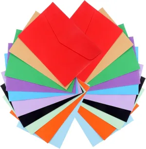 GANAZONO 60pcs Small Paper Envelopes Money Envelopes for Cash Saving Mailing Card Shell Portable Fashionable