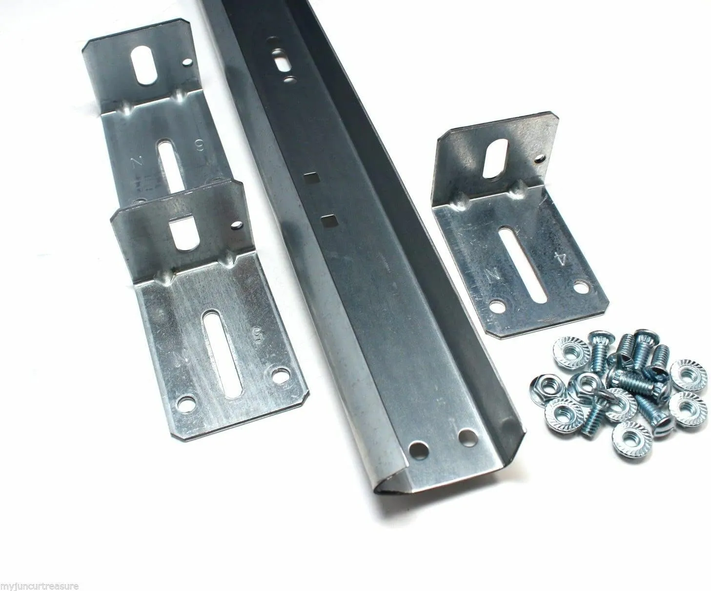 Garage Door Track for 8' High Door - 88" Vertical Track - Left Side - 2" Rail Gauge