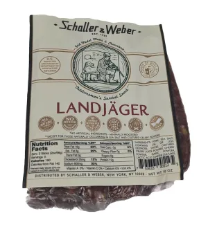 Generic Schaller and Weber Landjager 10 oz (Pack of 2)