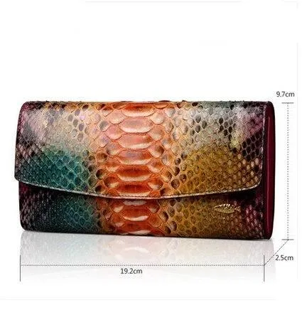 GENUINE PYTHON HANDBAG "BELLS"