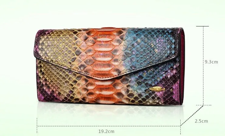 GENUINE PYTHON HANDBAG "BELLS"