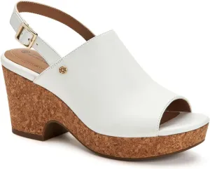Giani Bernini Womens Celinaa Faux Leather Ankle Booties White 8 Medium (B,M)