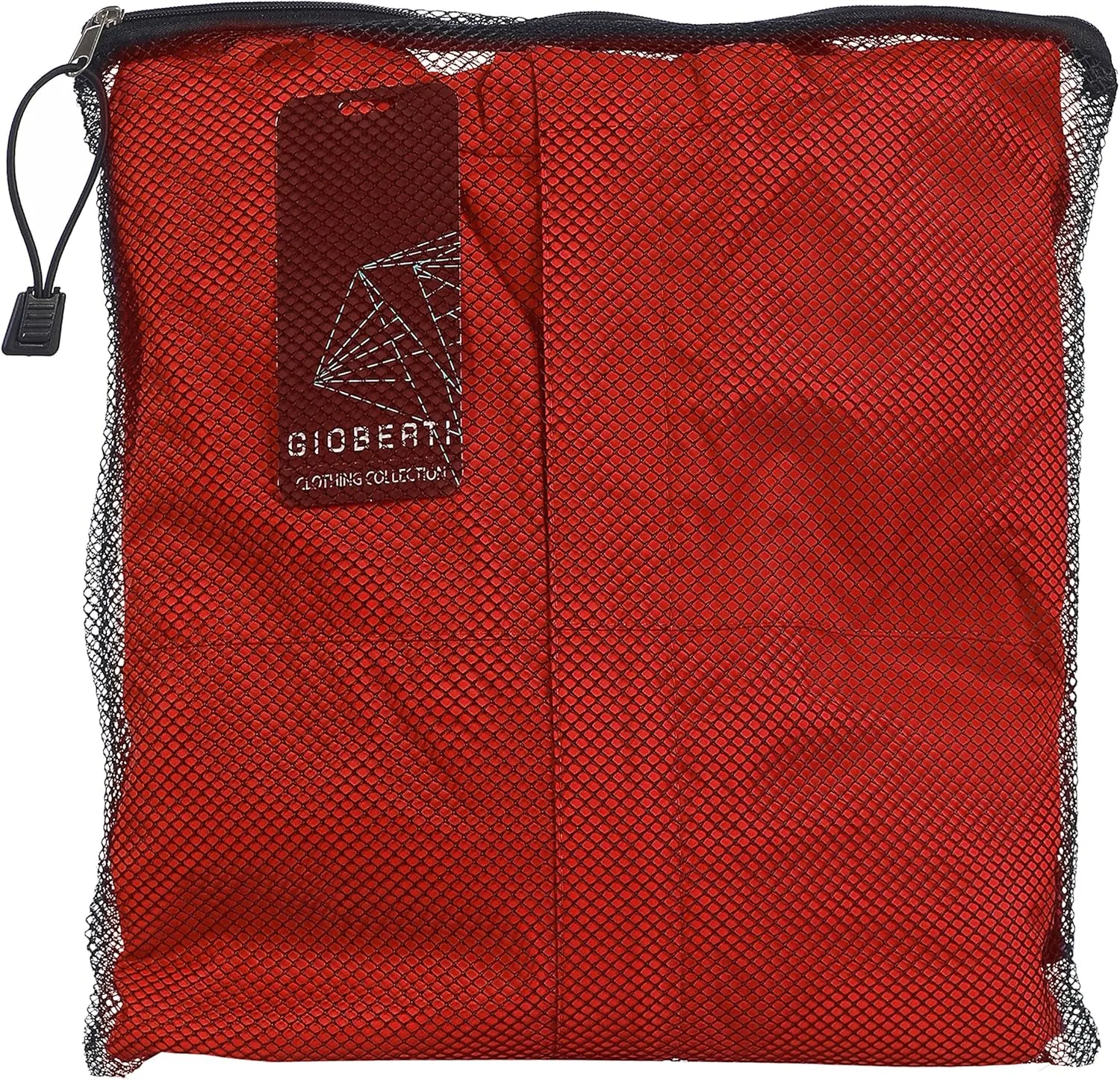 Gioberti Men's Waterproof Rain Jacket With Mesh Lining and Carrying Bag