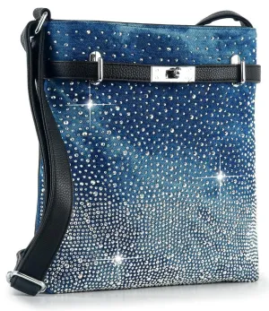 Glamorous Rhinestone Fashion Crossbody Sling