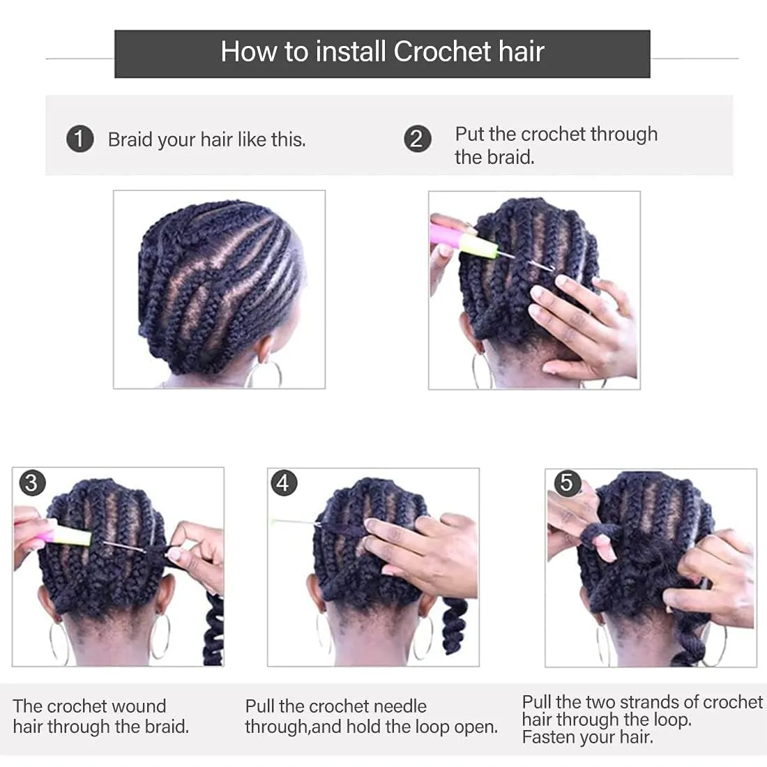 Goddess Box Braid Crochet Hair 14inch 6packs Boho Locs With Curly Ends Prelooped Box Braid Glinda Angle Crochet Hair For Black Women Natural And Stylish Braided Hairstyle(14inch,T1B/27)