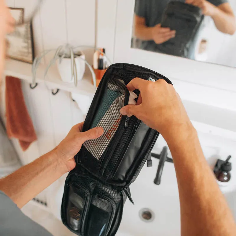 Gravel Travel Explorer Plus™ Toiletry Bag - Packing More - Black